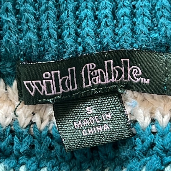 WILD FABLE 2 Pc. Striped Skirt & Crop Top Set Size Small - Picture 11 of 13